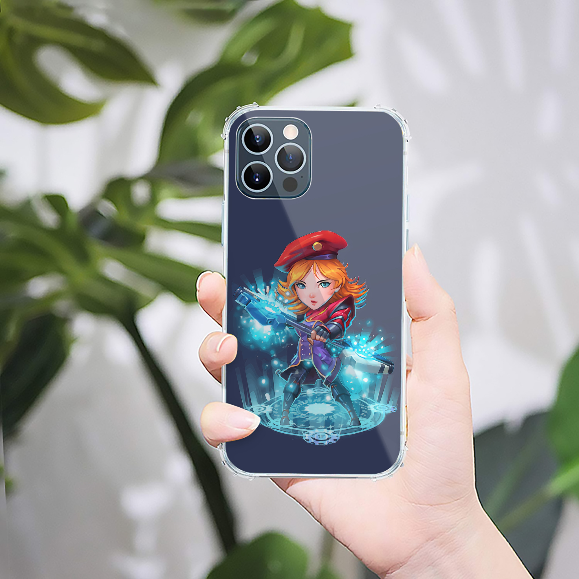 （画像用） リーグ・オブ・レジェンド League of Legends LOL 【iPhone 12シリーズ対応】透明スマホケース（クリアソフトケース）
